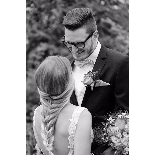A bride and groom share an intimate moment on their wedding day, creating a memory to last a lifetime.