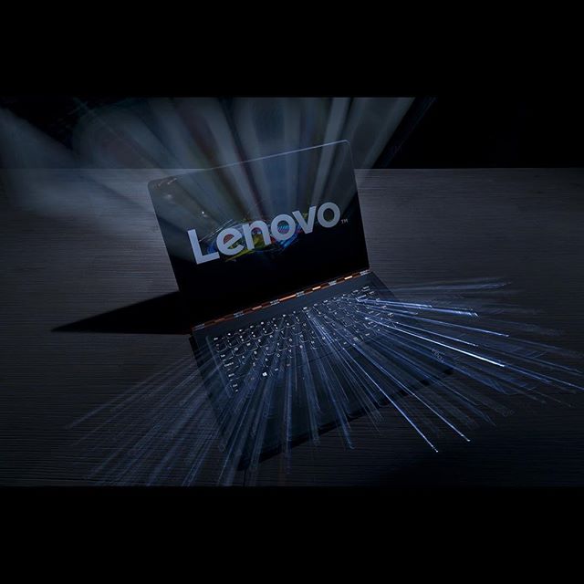 Lenovo laptop showcasing its design and features, ideal for work and productivity.